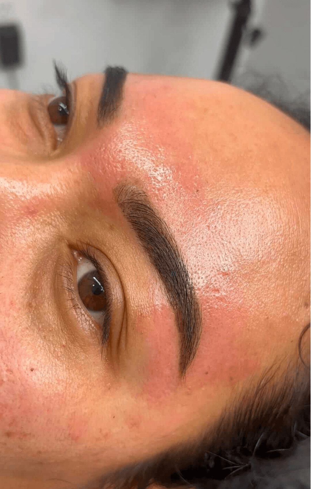 Nano brows — ultra-fine natural hair strokes